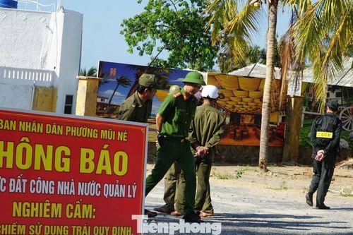 Lâm Đồng cưỡng chế 2 trường hợp lấn chiếm hơn 800m² đất công