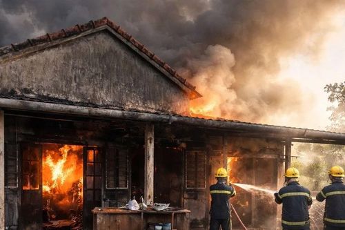 Người bệnh liệt giường tử vong trong vụ cháy nhà ở Huế