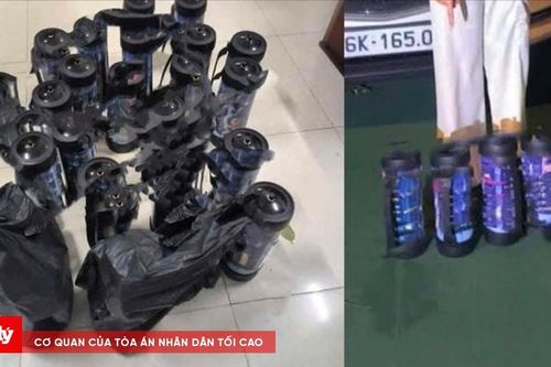 Bị bắt khi đang vận chuyển khối lượng lớn 'khí cười'