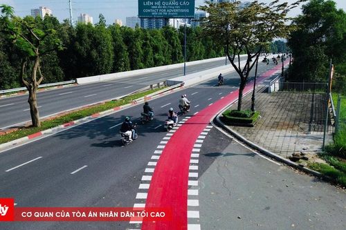 Làn đường xe đạp Mai Chí Thọ và phép thử giao thông xanh TP.HCM
