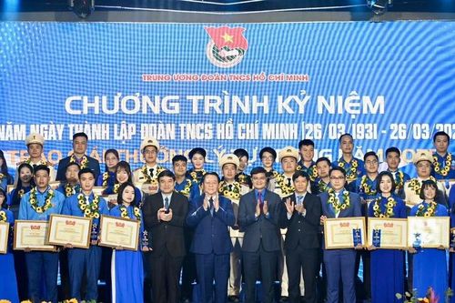 Giải thưởng Lý Tự Trọng: Vinh danh cán bộ đoàn xuất sắc toàn quốc