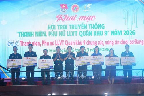 Hội trại truyền thống 'Thanh niên, Phụ nữ lực lượng vũ trang Quân khu 9'