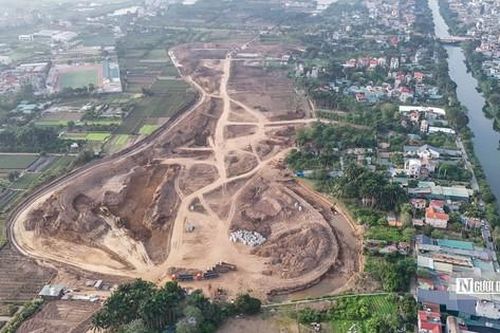 Thăm công trường thi công hồ điều hòa trị giá hơn 700 tỷ đồng ở Hà Nội