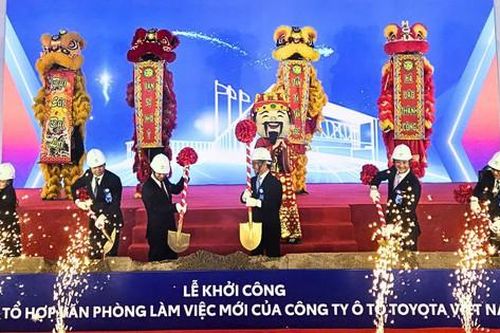Toyota khởi công dự án 360 triệu USD tại Việt Nam