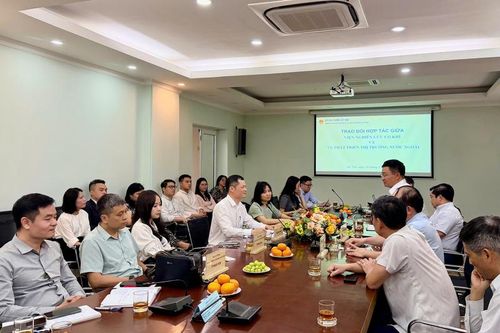 Viện Nghiên cứu Cơ khí và Vụ Phát triển thị trường nước ngoài thúc đẩy hợp tác, kết nối