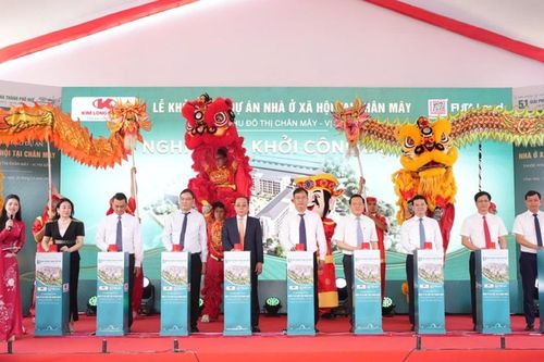 Huế: Khởi công dự án nhà ở xã hội tại Khu đô thị Chân Mây