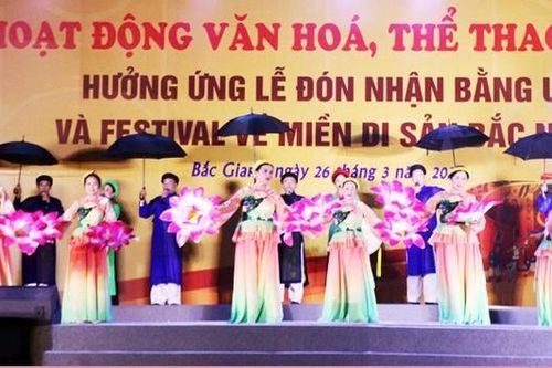 Sôi nổi chương trình văn nghệ, trò chơi dân gian tại phường Bắc Giang