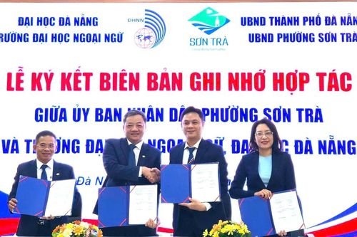 Phường Sơn Trà hợp tác với trường đại học thúc đẩy chuyển giao công nghệ, tri thức