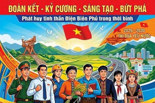 Điện Biên phát động phong trào thi đua yêu nước giai đoạn 2026 - 2030