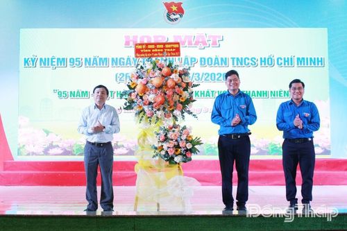 Đồng Tháp: Họp mặt kỷ niệm 95 năm Ngày thành lập Đoàn Thanh niên