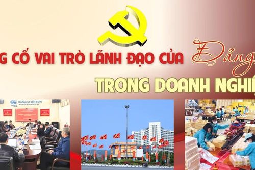Củng cố vai trò lãnh đạo của Đảng trong doanh nghiệp