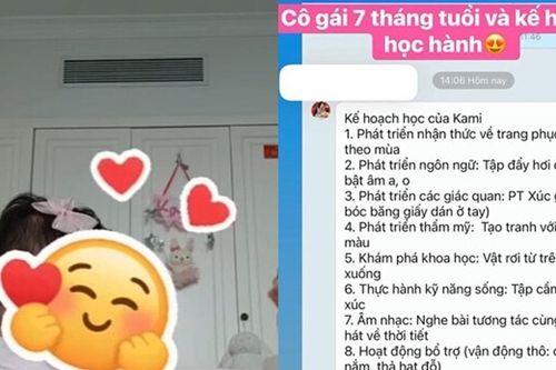Á hậu Thụy Vân hé lộ lịch học của con gái 7 tháng tuổi và tin tức sao Việt