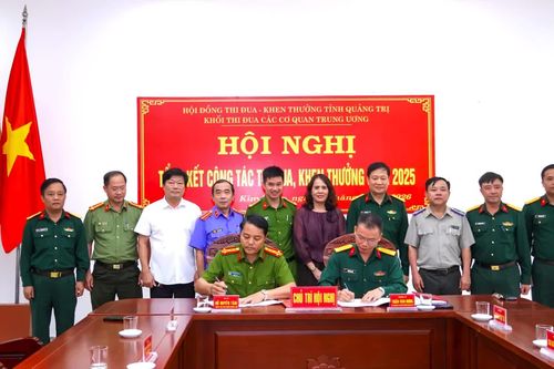 Khối thi đua các cơ quan Trung ương: Ký kết giao ước thi đua năm 2026