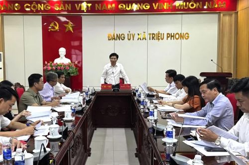 Công bố Quyết định kiểm tra của Ban Thường vụ Tỉnh ủy đối với Ban Thường vụ Đảng ủy các xã