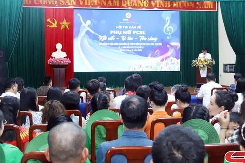 Hội thi dân vũ 'Phụ nữ PCSL Kết nối -Tự tin -Tỏa sáng'