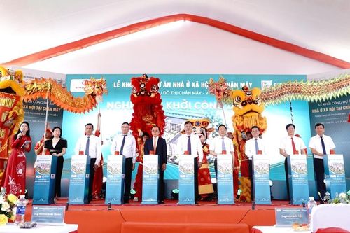 Khởi công dự án nhà ở xã hội tại Chân Mây