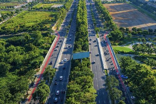 TP.HCM tính mở rộng làn xe đạp trên đường Mai Chí Thọ