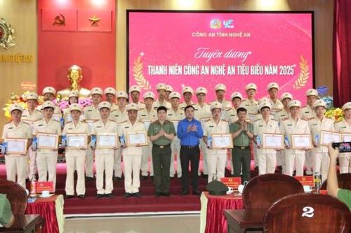 Tuổi trẻ Công an Nghệ An xung kích, sáng tạo, lập công, vì bình yên cuộc sống