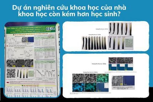 Poster một dự án đoạt giải Nhất Cuộc thi khoa học kỹ thuật cấp quốc gia 2026 giống hệt hình bài báo?