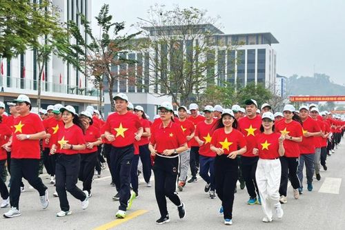 Ngày chạy Olympic - xây dựng cộng đồng khỏe mạnh
