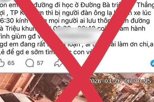 Nhanh chóng làm rõ thông tin 'bắt cóc học sinh' gây xôn xao trên mạng xã hội