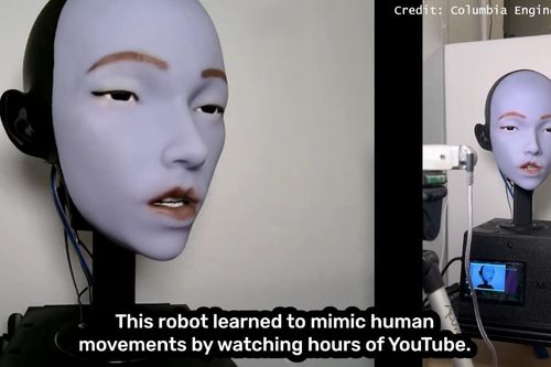 Robot học YouTube để biểu cảm chân thực, xóa nhòa ranh giới người - máy