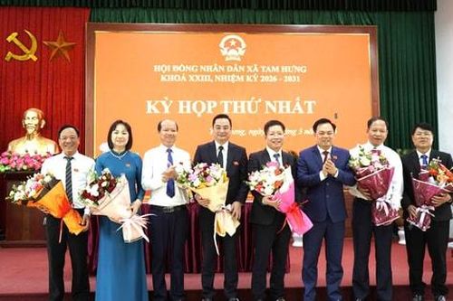 Kỳ họp thứ nhất HĐND xã Tam Hưng: Mở đầu nhiệm kỳ mới với nhiều kỳ vọng