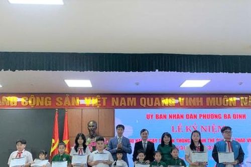 Phường Ba Đình kỷ niệm 80 năm Ngày truyền thống ngành Thể dục thể thao