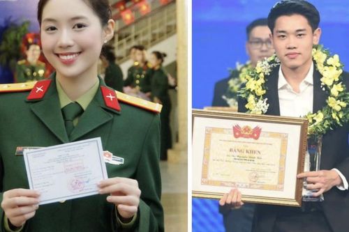 Đình Bắc và nữ Trung úy là Á hậu Việt Nam lại gây chú ý