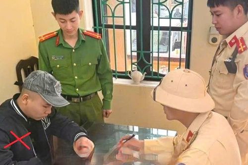 Ninh Bình: Vi phạm giao thông, nam thanh niên bị phát hiện dương tính ma túy