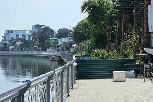 Đường đi bộ hàng trăm tỷ đồng ở Huế vướng mặt bằng... một hộ dân