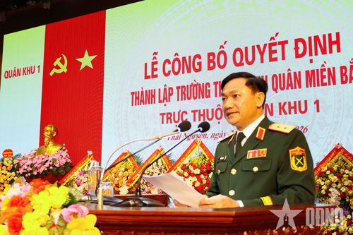 Thành lập Trường Thiếu sinh quân miền Bắc trực thuộc Quân khu 1