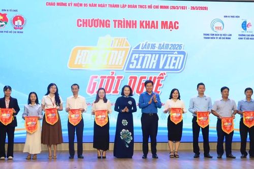 TPHCM: Khai mạc hội thi 'Học sinh, sinh viên giỏi nghề' năm 2026