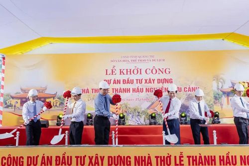 Khởi công xây dựng Nhà thờ Lễ Thành hầu Nguyễn Hữu Cảnh