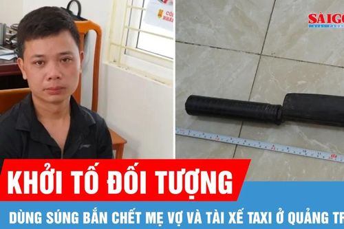 Khởi tố đối tượng dùng súng bắn chết mẹ vợ và tài xế taxi ở Quảng Trị