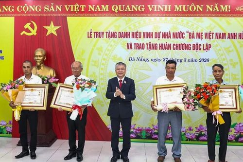 Đà Nẵng truy tặng 12 Mẹ Việt Nam Anh hùng, trao Huân chương Độc lập hạng Ba