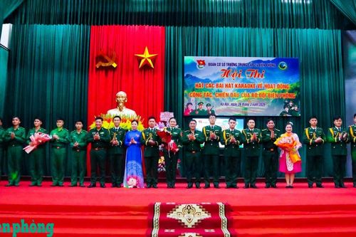 Lan tỏa hình ảnh 'Những chiến sĩ mang quân hàm xanh' qua hội thi hát karaoke về Bộ đội Biên phòng