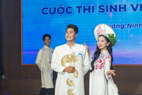 Sinh viên Đại học Hạ Long khoe tài sinh viên thanh lịch