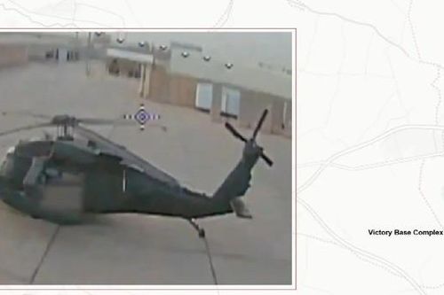 Video dân quân thân Iran phóng UAV tập kích trực thăng Black Hawk của Mỹ