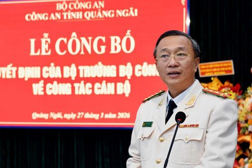 Đại tá Nguyễn Thành Long làm Phó Giám đốc Công an tỉnh Quảng Ngãi