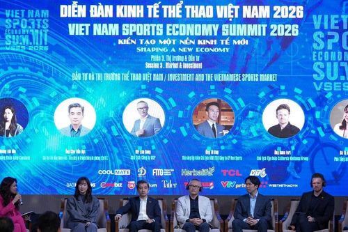 Diễn đàn Kinh tế Thể thao Việt Nam 2026: 'Nhịp cầu' kiến tạo một thị trường đầu tư mới
