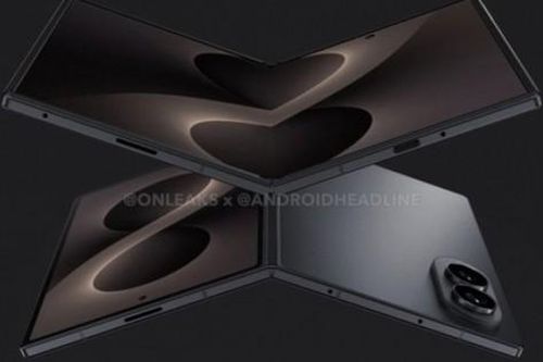 Galaxy Wide Fold lộ ảnh render với màn hình rộng ấn tượng