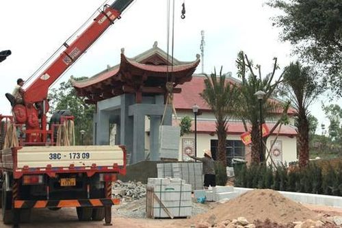 Đẩy nhanh tiến độ dự án tu bổ, tôn tạo Khu di tích Tổng Bí thư Hà Huy Tập