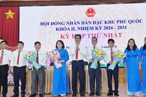 Đặc khu Phú Quốc bầu các chức danh chủ chốt HĐND và UBND