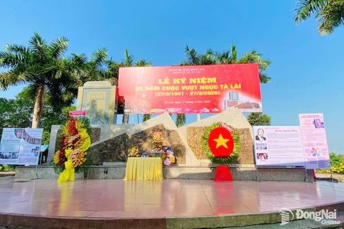 Lễ kỷ niệm 85 năm Cuộc vượt ngục Tà Lài - Tưởng nhớ quá khứ, vun đắp tương lai