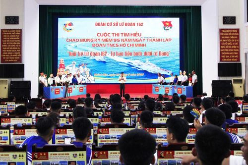 Đoàn cơ sở Lữ đoàn 162 tổ chức cuộc thi tìm hiểu truyền thống 95 năm Đoàn Thanh niên Cộng sản Hồ Chí Minh