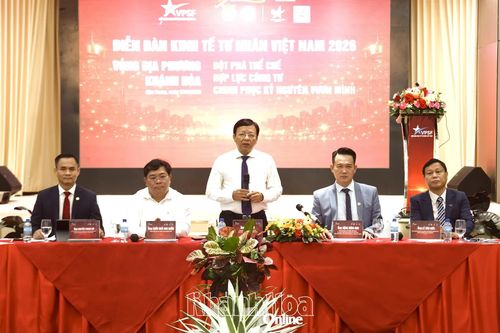 Tổ chức Diễn đàn kinh tế tư nhân Việt Nam vòng địa phương tại Khánh Hòa