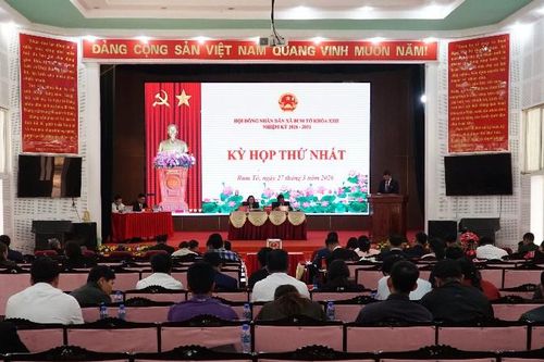 Kỳ họp thứ nhất HĐND xã Bum Tở khóa XXII, nhiệm kỳ 2026 – 2031