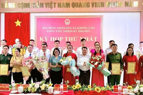 Kỳ họp thứ nhất, HĐND xã Khổng Lào khóa XXII, nhiệm kỳ 2026-2031