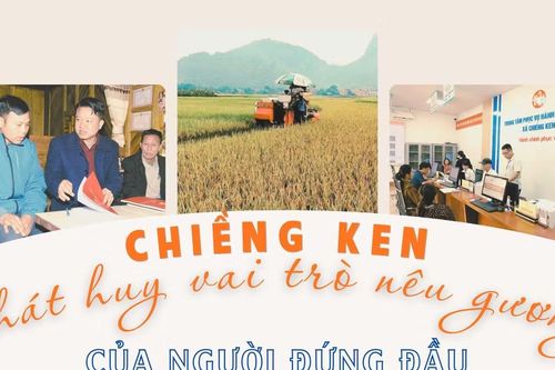 Chiềng Ken phát huy vai trò nêu gương của người đứng đầu